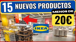 15 NUEVOS productos de IKEA que NECESITAS por menos de 20€😮 NEW PRODUCTS NEW AT IKEA 2024 [upl. by Anehc73]