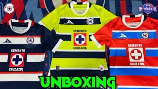 ÚLTIMO JERSEY QUE ME FALTABA DE PORTERO EN MANGA CORTA DE CRUZ AZUL MARCA PIRMA [upl. by Anazraf]