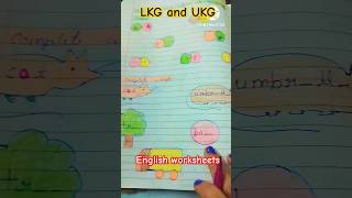 lkg class englishk g class english worksheets lkg class englishlkg class teachinglkg english [upl. by Nyliret407]