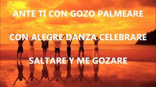 PALABRA EN ACCION ANTE TI CON GOZO KARAOKE [upl. by Libbey]