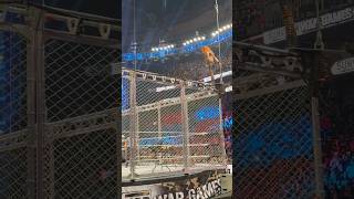 Becky Lynch off the Cage  War Gamaes 2023 [upl. by Thorncombe]