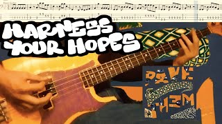 Harness Your Hopes Bsides Pavement Bass tabs [upl. by Atenek]