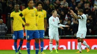 England vs Brazil 21 Official Goals and Highlights Wembley 060213  FATV [upl. by Seed]