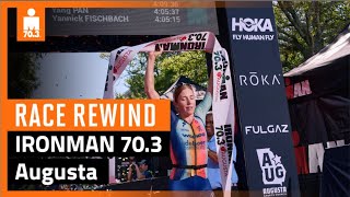 2023 IRONMAN 703 Augusta Race Rewind [upl. by Ainuj855]