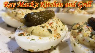 Classic Savory Deviled Eggs RayMackStyle [upl. by Lawrenson415]