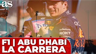 RESUMEN CARRERA F1 GP ABU DHABI  VERSTAPPEN gana ALONSO CUARTO en el MUNDIAL [upl. by Nore]