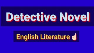 Detective Novel  Detective Novel in hindi  Detective Novel in English literature [upl. by Liahkim]