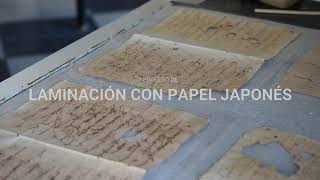 Laminación con papel japonés [upl. by Adran594]