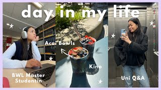 WEEKEND VLOG Uni QampA BWL Master Studium Kino Philippinen Food Haul  Laica Vergara [upl. by Hawkins]