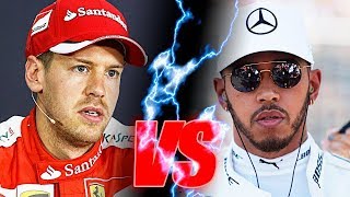 Hamilton vs Vettel  All battles [upl. by Keven]