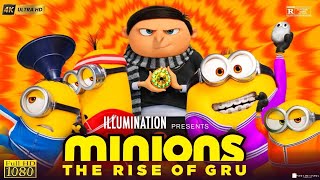 Minions The Rise of Gru  Minions 2 Movie English  Minions 2 full Movie Review amp Story [upl. by Tuppeny774]