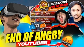 RG Exposed😡Breaking 99 Winning Streak🥶Angry Youtuber रो दिया [upl. by Johnstone]