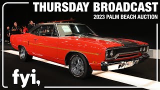 2023 PALM BEACH THURSDAY BROADCAST  Thursday April 13 2023  BARRETTJACKSON 2023 AUCTION [upl. by Finah242]