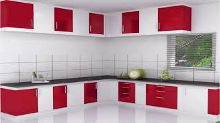 kitchen cabinet design  kitchen cupboard designs  kitchen colour combination [upl. by Thacher]