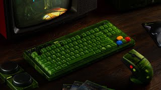 8BitDo Retro 87 Mechanical Keyboard and Retro R8 Mouse Xbox Edition [upl. by Sorazal]