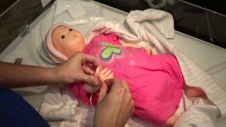 CCHD Pulse Oximetry Demo on Infant [upl. by Nednyl]