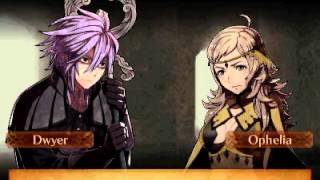 Fire Emblem Fates Revelation  Dwyer and Ophelia Support Love Story [upl. by Ayita807]