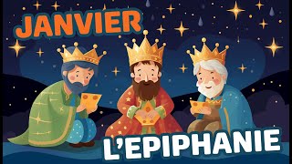 🫓Lorigine de lÉpiphanie🫓 dessin anime enfant bébé galette maternelle christmas histoire [upl. by Tran540]