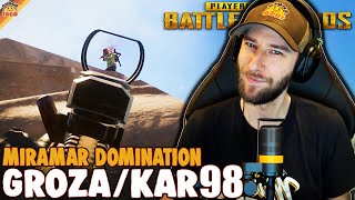 GrozaKar98 Miramar Domination ft HollywoodBob  chocoTaco PUBG Duos Gameplay [upl. by Merriott]