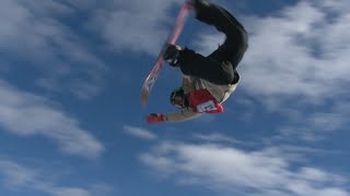 Gabe Ferguson 3rd  SB Halfpipe  Mammoth Grand Prix 2016 [upl. by Ettenuj]