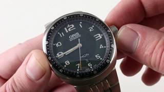 PreOwned Oris TT3 DayDate 63575897067MB Luxury Watch Review [upl. by Hpesojnhoj]