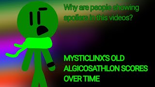 MysticLinxs Old Algicosathlon Scores Over Time [upl. by Iturk967]