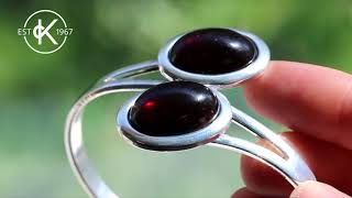 Garnet Cabochons  Kernowcraft [upl. by Tychon]