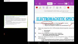 SAMPLE QUESTIONS ON ELECTROMAGNETIC WAVES FORM 4 PHYSICS [upl. by Klimesh]