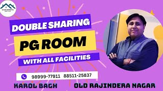 Double Sharing Comfortable PG Room In Karol Bagh For Upsc Aspirants  Room hi Room  Cheapest [upl. by Lichter719]