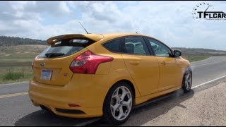 2013 Ford Focus ST 060 MPH Drive amp Review [upl. by Lisette]