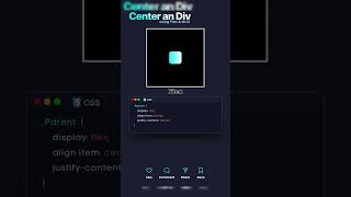 📐✨ Center a Div Perfectly Using Flexbox amp Grid 💻🎯shorts html5css3 flexcss gridlayouts coding [upl. by Isabeau]