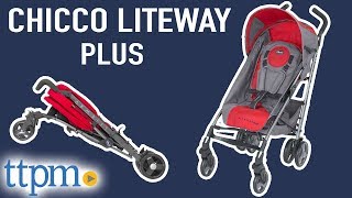 Liteway Plus Stroller Review and Instructions from Chicco [upl. by Macdonell137]