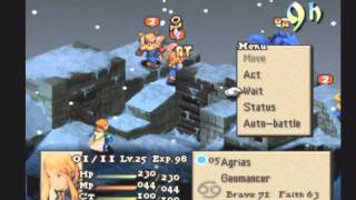 Lets Play Final Fantasy Tactics 43  Hell Frozen Over [upl. by Cleodell]