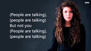 Lorde  A World Alone Instrumental Cover  Karaoke  Free Download [upl. by Grew]