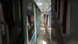 mahakoshal express H1 1st ac coach interiors and good cabin space experience 👍👍👍 [upl. by Ran]