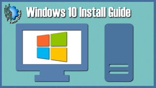 Complete Guide — Installing Windows 10 on a New PC Build — Tech Deals [upl. by Maltzman311]