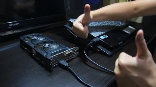 Desktop GPU on Your Laptop for CHEAP [upl. by Teresita321]