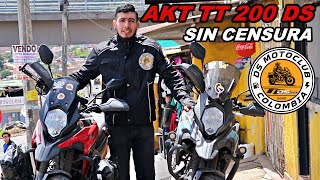 AKT TT DS 200 TODA LA VERDAD SOBRE ESTA MOTO HABLA UN CLUB MOTERO [upl. by Ahsirpac]