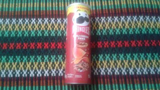 Pringles Chili Cheese Fries flavour review [upl. by Sirotek924]