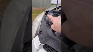 How To Fix Car Hood Alignment EASY By Adjusting Hood Bumper Stops [upl. by Aihcsrop]