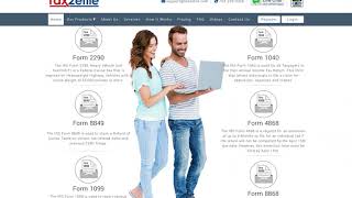 How to eFile IRS Form 2290  Tax2efilecom [upl. by Emanuele199]