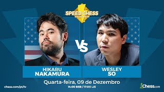 Speed Chess Championship 2020  Semifinal 1  Nakamura vs So  scc [upl. by Millman76]