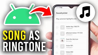 How To Set Song As Ringtone On Android Phone  Full Guide [upl. by Wisnicki959]