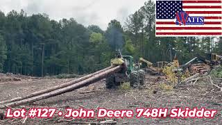 Lot 127 • John Deere 748H Skidder [upl. by Mazur275]