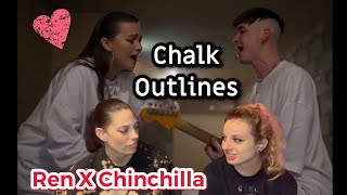 AMERICANS FIRST REACTION TO REN X CHINCHILLA  CHALK OUTLINES [upl. by Garda]