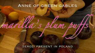 ANNE OF GREEN GABLES  MARILLA PLUM PUFF No sugar 🍪  First snow in Poland [upl. by Asiul515]