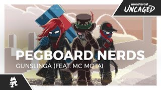 Pegboard Nerds  Gunslinga feat MC Mota Monstercat Lyric Video [upl. by Uhayile613]