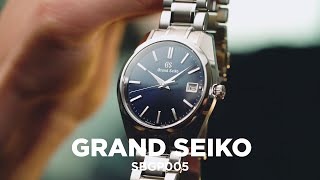 The Grand Seiko SBGP005 offers classic looks and stone cold killer accuracy of  10 seconds a year [upl. by Delwin496]