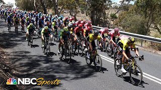 Mens Tour Down Under 2024 Stage 1 Extended Highlights  Cycling on NBC Sports [upl. by Imtiaz]