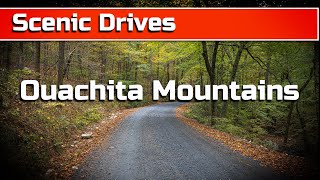 4K Scenic Drive in the Ouachita National Forest Arkansas near Shady Lake [upl. by Itsur]